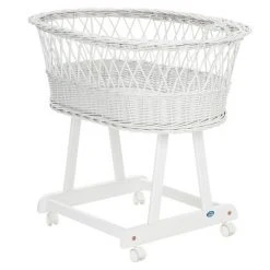 Alvi Komplett-Stubenwagen Jola Weiß - Stars - Silber -Wohnen & Schlafen Verkäufe alvi komplett stubenwagen jola weiss stars silber 741406089 d2