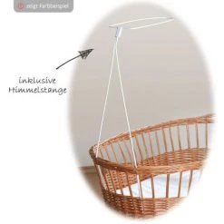 Alvi Komplett-Stubenwagen Jola Weiß - Stars - Silber -Wohnen & Schlafen Verkäufe alvi komplett stubenwagen jola weiss stars silber 741406089 d4