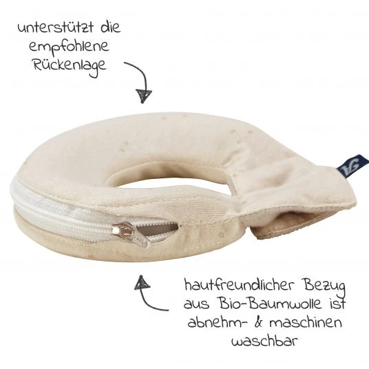 Alvi Kopfstütze / Babykissen gegen Kopfverformung ALVIbino inkl. Aufbewahrungstasche - Starfant 3 Alvi Kopfstütze / Babykissen gegen Kopfverformung ALVIbino inkl. Aufbewahrungstasche - Starfant – Bild 3