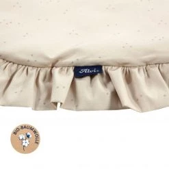 Alvi Krabbeldecke Rund - Organic Cotton 100 cm - Volant -Wohnen & Schlafen Verkäufe alvi krabbeldecke rund organic cotton 100 cm volant 612570496 d2