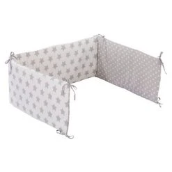 Alvi Nestchen für Beistellbett - Stars - Silber