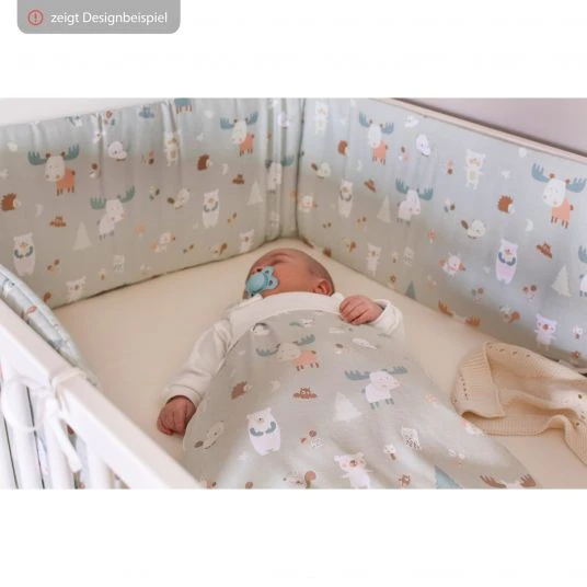 Alvi Nestchen Organic Cotton - Curly Dots 3 Alvi Nestchen Organic Cotton - Curly Dots – Bild 3