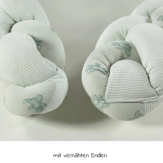 Alvi Nestchenschlange Geflochten - Organic Cotton - Teddy 1961 3 Alvi Nestchenschlange Geflochten - Organic Cotton - Teddy 1961 – Bild 3