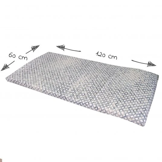 Alvi Reisebett-Rollmatratze inkl. Aufbewahrungstasche 60 x 120 cm - Mosaik 3 Alvi Reisebett-Rollmatratze inkl. Aufbewahrungstasche 60 x 120 cm - Mosaik – Bild 3