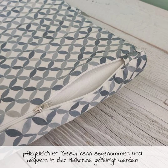 Alvi Reisebett-Rollmatratze inkl. Aufbewahrungstasche 60 x 120 cm - Mosaik 5 Alvi Reisebett-Rollmatratze inkl. Aufbewahrungstasche 60 x 120 cm - Mosaik – Bild 5