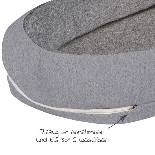 Alvi Schlummer-Nestchen Special Fabric - Piqué 2 Alvi Schlummer-Nestchen Special Fabric - Piqué – Bild 2