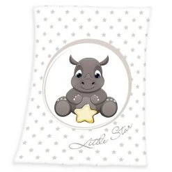 Baby Best Kuscheldecke 75 x 100 cm - Nasi Nashorn