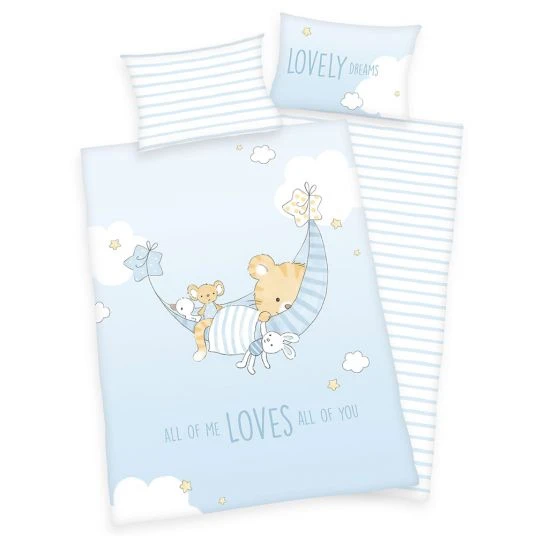 Baby Best Wende-Bettwäsche - 100 x 135 cm - Little Tiger 1 Baby Best Wende-Bettwäsche - 100 x 135 cm - Little Tiger