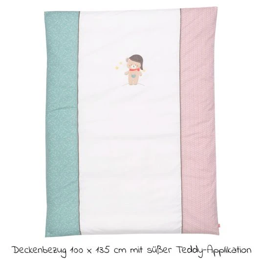 Baby Fehn Bettwäsche 100 x 135 cm - Bär Bruno 3 Baby Fehn Bettwäsche 100 x 135 cm - Bär Bruno – Bild 3