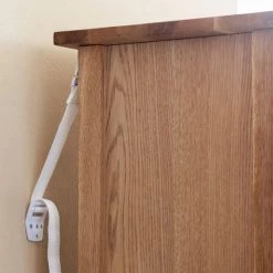 BabyDan Möbelkippsicherung 2er Pack - Weiß