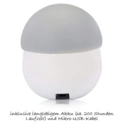 Babymoov Nachtlicht Squeezy - Zink -Wohnen & Schlafen Verkäufe babymoov nachtlicht squeezy zink a015026 d2