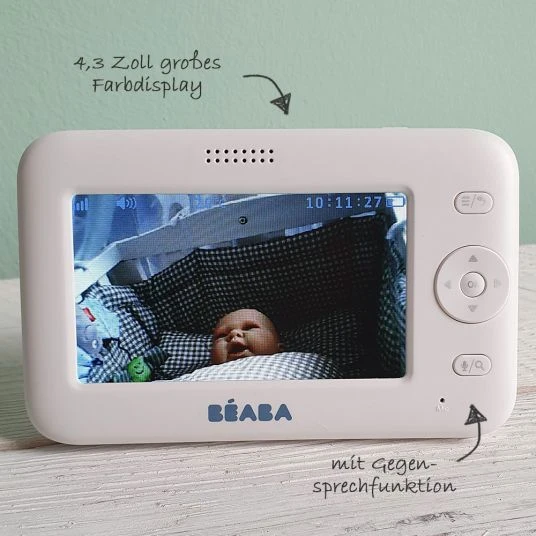 Beaba Video-Babyphone mit Kamera - Zen Plus 4,3 Zoll 5 Beaba Video-Babyphone mit Kamera - Zen Plus 4,3 Zoll – Bild 5