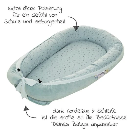 Bébé-jou Babynest / Kuschelnestchen Fabulous - Paper Planes 2 Bébé-jou Babynest / Kuschelnestchen Fabulous - Paper Planes – Bild 2