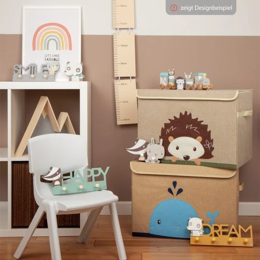 Bieco Aufbewahrungskiste / Staubox Groß 51 x 36 x 36 cm - Löwe 4 Bieco Aufbewahrungskiste / Staubox Groß 51 x 36 x 36 cm - Löwe – Bild 4