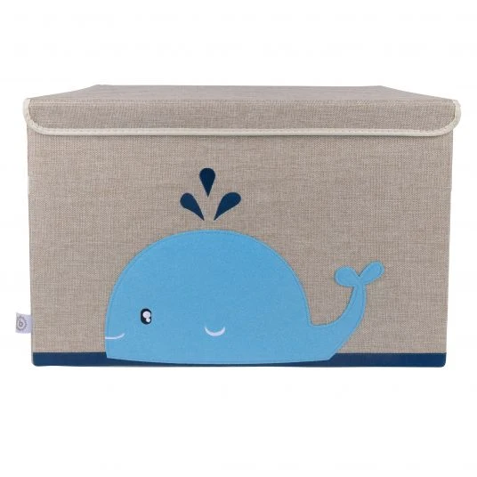 Bieco Aufbewahrungskiste / Staubox Groß 51 x 36 x 36 cm - Wal 1 Bieco Aufbewahrungskiste / Staubox Groß 51 x 36 x 36 cm - Wal