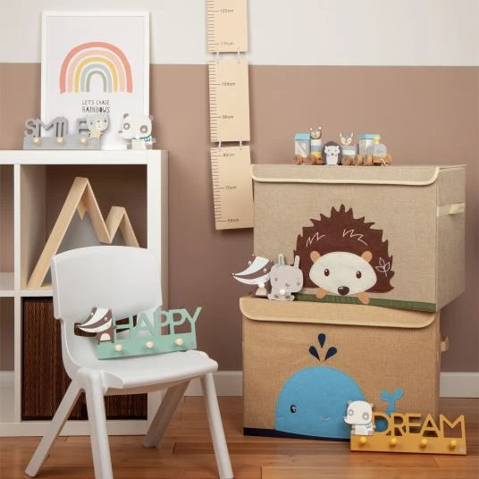 Bieco Aufbewahrungskiste / Staubox Groß 51 x 36 x 36 cm - Wal 4 Bieco Aufbewahrungskiste / Staubox Groß 51 x 36 x 36 cm - Wal – Bild 4