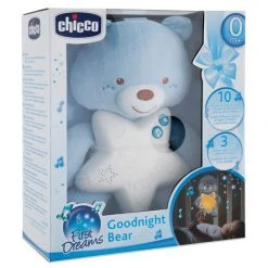 Chicco Spieluhr mit Nachtlicht Gute Nacht Bärchen - Blau -Wohnen & Schlafen Verkäufe chicco spieluhr mit nachtlicht gute nacht barchen blau 00009156200000 d2