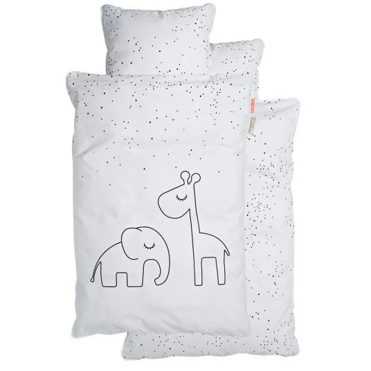Done by Deer Bettwäsche - 100 x 140 cm - Dreamy Dots - Weiß 1 Done by Deer Bettwäsche - 100 x 140 cm - Dreamy Dots - Weiß