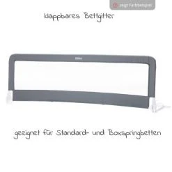 Fillikid Bettgitter Emma klappbar für Standart & Boxspringbetten 150 x 50 cm - Grau - Kollektion 2022 -Wohnen & Schlafen Verkäufe fillikid bettgitter emma klappbar fur standart boxspringbetten 150 x 50 cm grau 295 50 41 d2