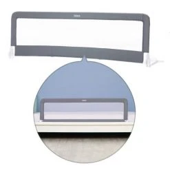 Fillikid Bettgitter klappbar für Standard & Boxspringbetten 150 x 50 cm - Grau