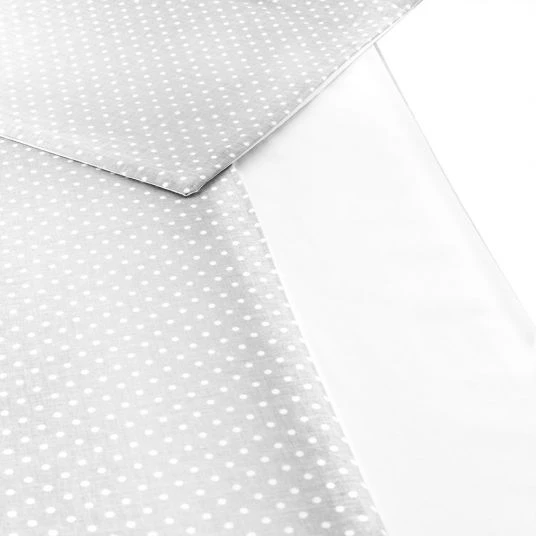 Fillikid Bettwäsche 100 x 135 - Punkte - Grau 3 Fillikid Bettwäsche 100 x 135 - Punkte - Grau – Bild 3