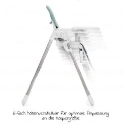 Fillikid Hochstuhl Tim mit Esstablett, klappbar - Mentha - Kollektion 2022 -Wohnen & Schlafen Verkäufe fillikid hochstuhl tim mit esstablett klappbar mentha c1 19 d3