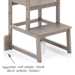 Fillikid Lernturm 3-fach höhenverstellbar bis 90 kg belastbar - Grau -Wohnen & Schlafen Verkäufe fillikid lernturm 3 fach hohenverstellbar bis 90 kg belastbar grau 1550 07 d3