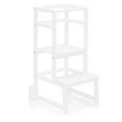 Fillikid Lernturm 3-fach höhenverstellbar bis 90 kg belastbar - Weiß