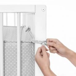 Fillikid Nestchen für Beistellbett Universal + Premium Vario 3in1 - Punkte - Grau -Wohnen & Schlafen Verkäufe fillikid nestchen fur beistellbett universal premium vario 3in1 punkte grau kp045 44 d4