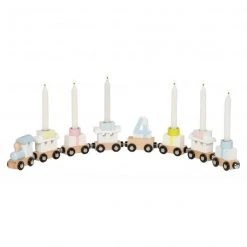 Goki Geburtstagszug mit Zahlen - Pastell