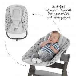 Hauck Alpha Charcoal Select Newborn Set - 4-tlg. Hochstuhl + Aufsatz & Wippe Premium (verstellbar) Nordic Grey + Sitzpolster -Wohnen & Schlafen Verkäufe hauck alpha charcoal select newborn set 4 tlg hochstuhl aufsatz wippe premium verstellbar nordic grey sitzpolster 661307 661611 667675 d3