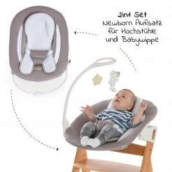 Hauck Alpha Move Natur Newborn Set - 5-tlg. Hochstuhl + Aufsatz & Wippe Deluxe, Essbrett, Sitzkissen - Sand -Wohnen & Schlafen Verkäufe hauck alpha move natur newborn set 5 tlg hochstuhl aufsatz wippe deluxe essbrett sitzkissen sand 661093 661840 667880 d2