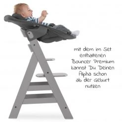 Hauck Alpha Plus Grau XXL Newborn Set - Hochstuhl + 2in1 Aufsatz + Alpha Tray Essbrett + Zubehör - Jersey Charcoal -Wohnen & Schlafen Verkäufe hauck alpha plus grau xxl newborn set hochstuhl 2in1 aufsatz alpha tray essbrett zubehor jersey charcoal 1178 1604 7033 1994 7859 d4