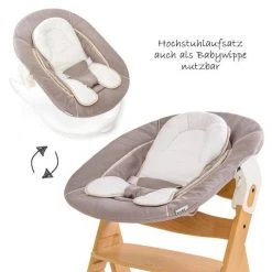 Hauck Alpha Plus Natur Newborn Set - 4-tlg. Hochstuhl + Neugeboreneneinsatz & Wippe Stretch Beige + Sitzpolster -Wohnen & Schlafen Verkäufe hauck alpha plus natur newborn set 4 tlg hochstuhl neugeboreneneinsatz wippe stretch beige sitzpolster 1079 1987 7880 d2