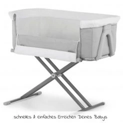 Hauck Baby Beistellbett - Face to Me 2 (auch für Boxspringbetten geeignet) - Melange Grey -Wohnen & Schlafen Verkäufe hauck baby beistellbett face to me 2 auch fur boxspringbetten geeignet melange grey 608531 d3