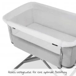 Hauck Baby Beistellbett - Face to Me 2 (auch für Boxspringbetten geeignet) - Melange Grey -Wohnen & Schlafen Verkäufe hauck baby beistellbett face to me 2 auch fur boxspringbetten geeignet melange grey 608531 d5