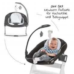 Hauck Beta Plus White Newborn Set - 5-tlg. Hochstuhl + Aufsatz & Wippe Deluxe, Essbrett, Sitzkissen - Melange Grey 8 Hauck Beta Plus White Newborn Set - 5-tlg. Hochstuhl + Aufsatz & Wippe Deluxe, Essbrett, Sitzkissen - Melange Grey -Wohnen & Schlafen Verkäufe hauck beta plus white newborn set 5 tlg hochstuhl aufsatz wippe deluxe essbrett sitzkissen melange grey 663264 661857 d2