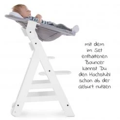 Hauck Beta Plus White Newborn Set - 5-tlg. Hochstuhl + Aufsatz & Wippe, Essbrett, Sitzkissen - Stretch Grey 9 Hauck Beta Plus White Newborn Set - 5-tlg. Hochstuhl + Aufsatz & Wippe, Essbrett, Sitzkissen - Stretch Grey -Wohnen & Schlafen Verkäufe hauck beta plus white newborn set 5 tlg hochstuhl aufsatz wippe essbrett sitzkissen stretch grey 663264 661970 d3