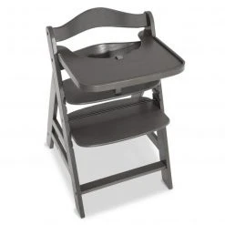 Hauck Essbrett & Tisch aus Holz für Alpha Hochstühle (Wooden Tray) - Charcoal -Wohnen & Schlafen Verkäufe hauck essbrett tisch aus holz fur alpha hochstuhle wooden tray charcoal 550526 d3