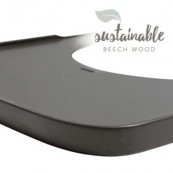 Hauck Essbrett & Tisch aus Holz für Alpha Hochstühle (Wooden Tray) - Charcoal -Wohnen & Schlafen Verkäufe hauck essbrett tisch aus holz fur alpha hochstuhle wooden tray charcoal 550526 d4