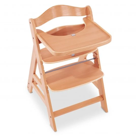 Hauck Essbrett & Tisch aus Holz für Alpha Hochstühle (Wooden Tray) - Natur 4 Hauck Essbrett & Tisch aus Holz für Alpha Hochstühle (Wooden Tray) - Natur – Bild 4