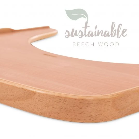 Hauck Essbrett & Tisch aus Holz für Alpha Hochstühle (Wooden Tray) - Natur 5 Hauck Essbrett & Tisch aus Holz für Alpha Hochstühle (Wooden Tray) - Natur – Bild 5