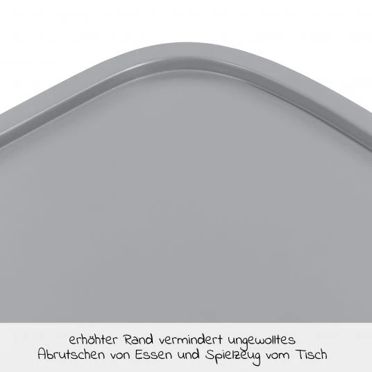 Hauck Essbrett und Tisch aus Holz für Alpha Hochstühle (Wooden Tray) - Grau 5 Hauck Essbrett und Tisch aus Holz für Alpha Hochstühle (Wooden Tray) - Grau – Bild 5