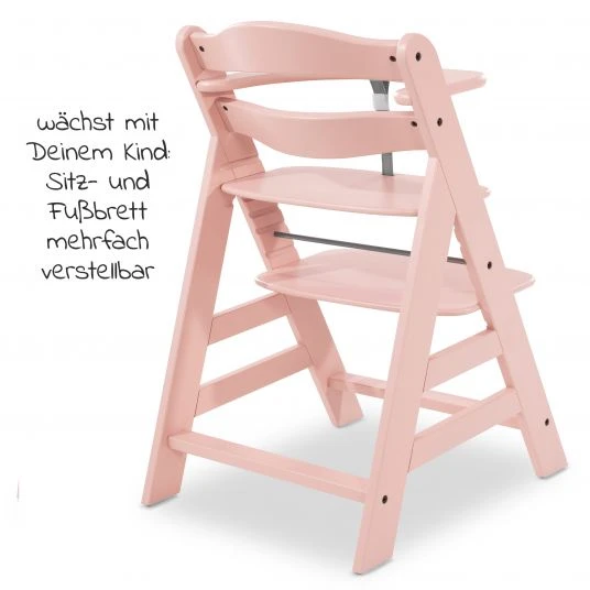 Hauck Hochstuhl Alpha Plus - Rose 4 Hauck Hochstuhl Alpha Plus - Rose – Bild 4
