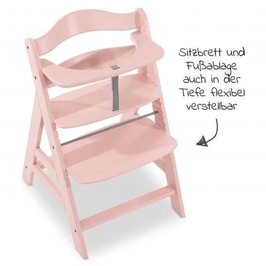 Hauck Hochstuhl Alpha Plus - Rose 6 Hauck Hochstuhl Alpha Plus - Rose – Bild 6