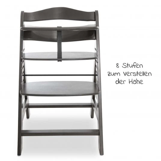 Hauck Hochstuhl Alpha Plus Select - Charcoal / Dunkelgrau 5 Hauck Hochstuhl Alpha Plus Select - Charcoal / Dunkelgrau – Bild 5