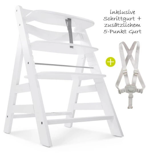 Hauck Hochstuhl Alpha Plus - White 5 Hauck Hochstuhl Alpha Plus - White – Bild 5