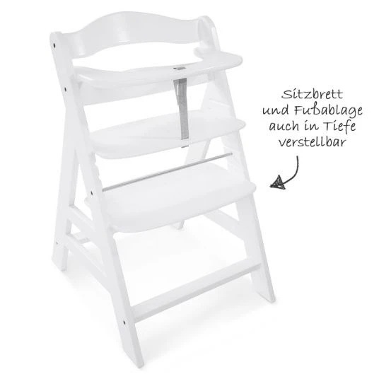 Hauck Hochstuhl Alpha Plus - White 6 Hauck Hochstuhl Alpha Plus - White – Bild 6