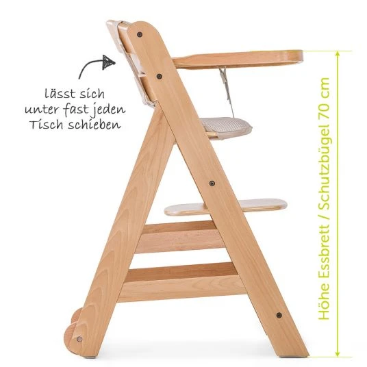 Hauck Hochstuhl Beta Plus - Natur Check 5 Hauck Hochstuhl Beta Plus - Natur Check – Bild 5