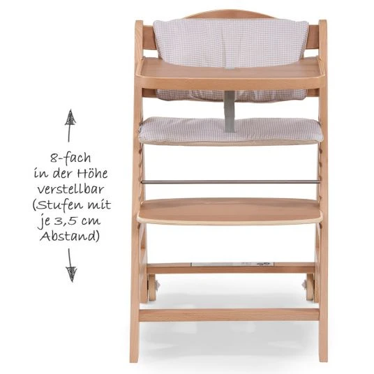 Hauck Hochstuhl Beta Plus - Natur Check 6 Hauck Hochstuhl Beta Plus - Natur Check – Bild 6